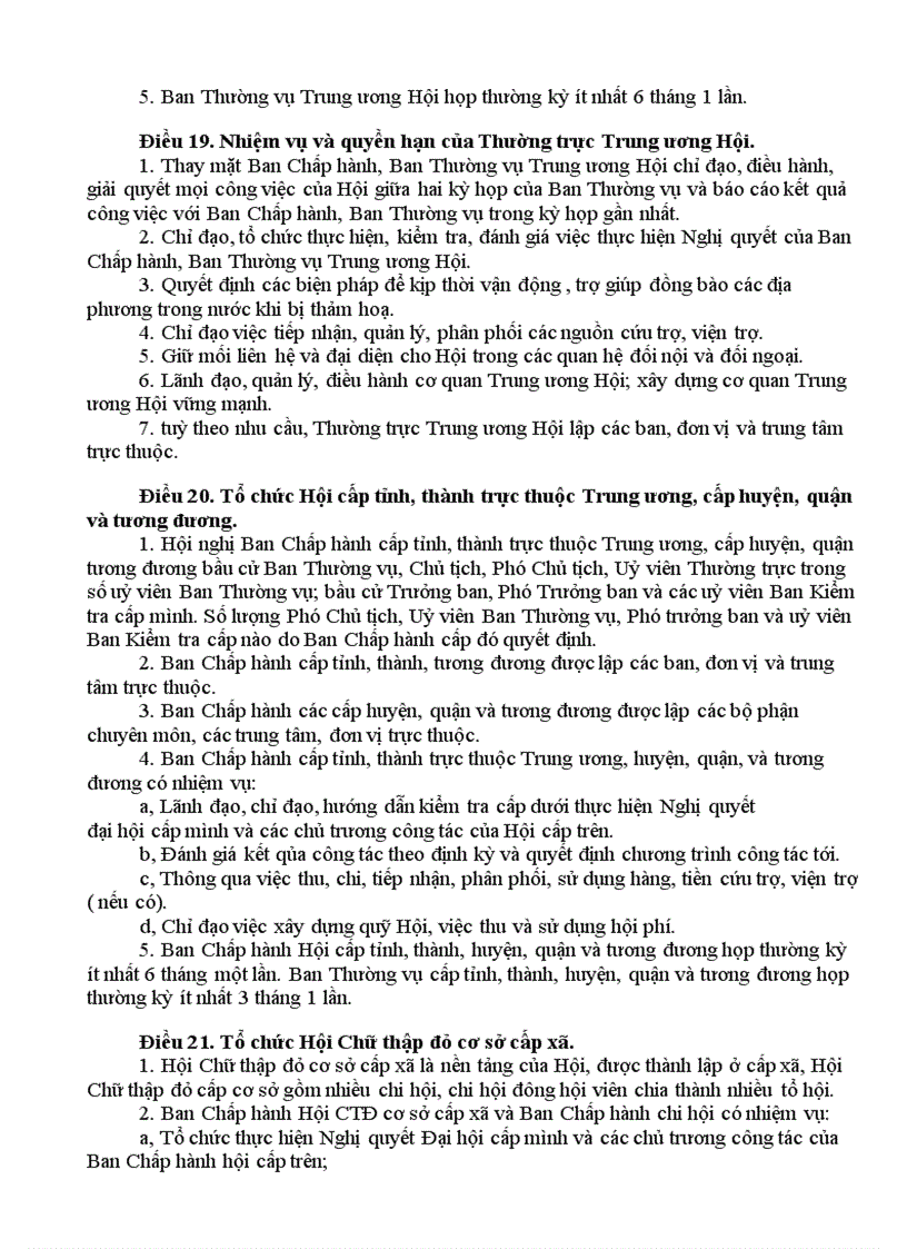 image for page Điều lệ hội Chữ thập đỏ Việt Nam