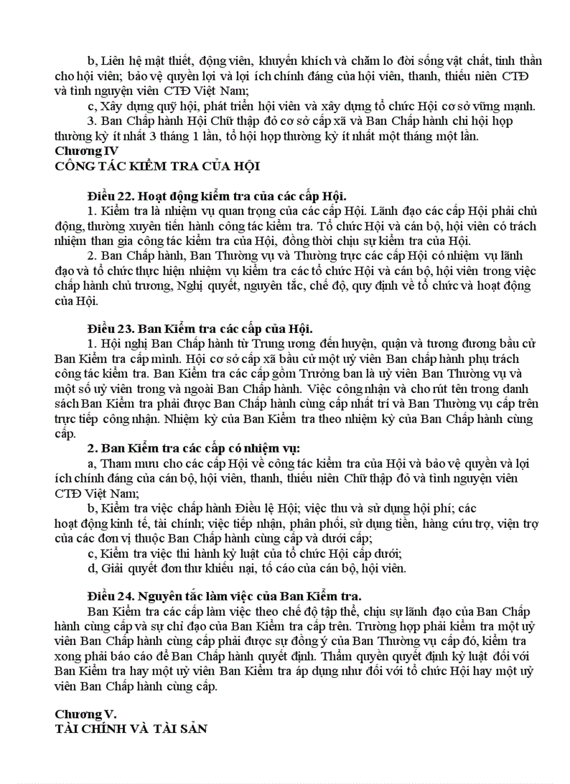 image for page Điều lệ hội Chữ thập đỏ Việt Nam