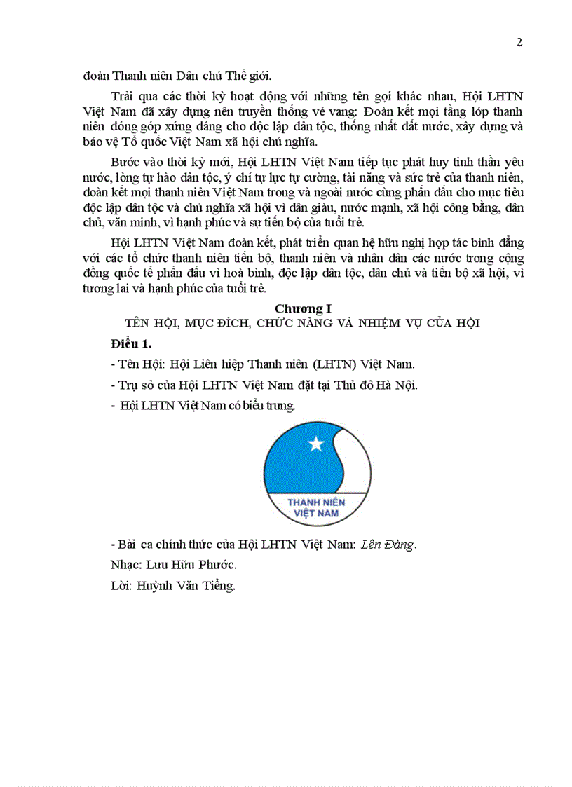 image for page Dieu le Hoi Lien hiep TN Viet Nam