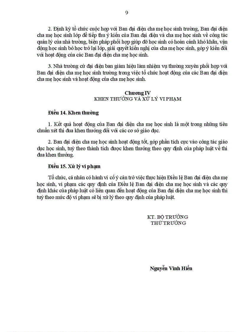 image for page Điều lệ hội PHHS 2008