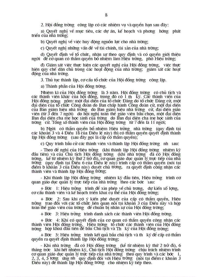 image for page Điều lệ nhà trường phổ tjhông