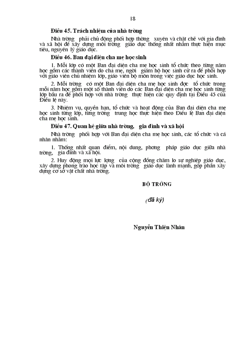 image for page Điều lệ nhà trường phổ tjhông