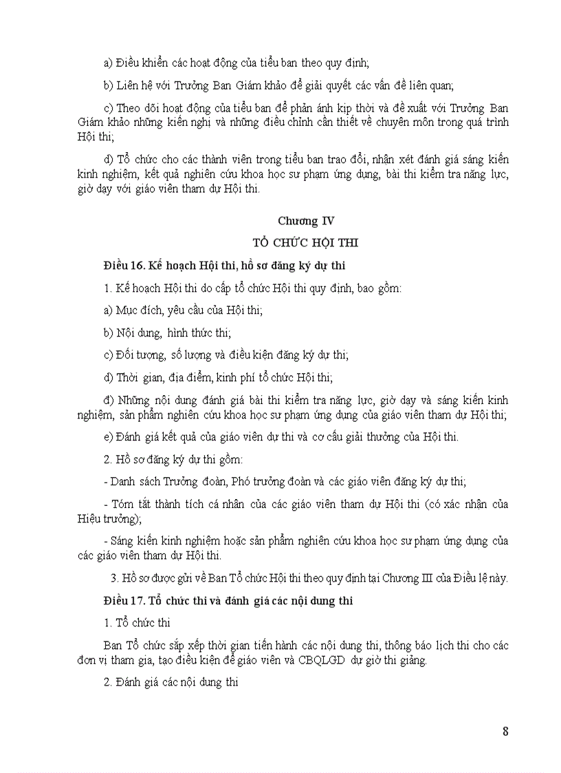 image for page Điều lệ thi GVDG phổ thông GDTX