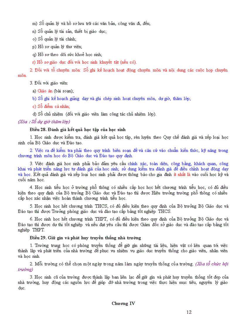 image for page Điều lệ trường TH mới 2011