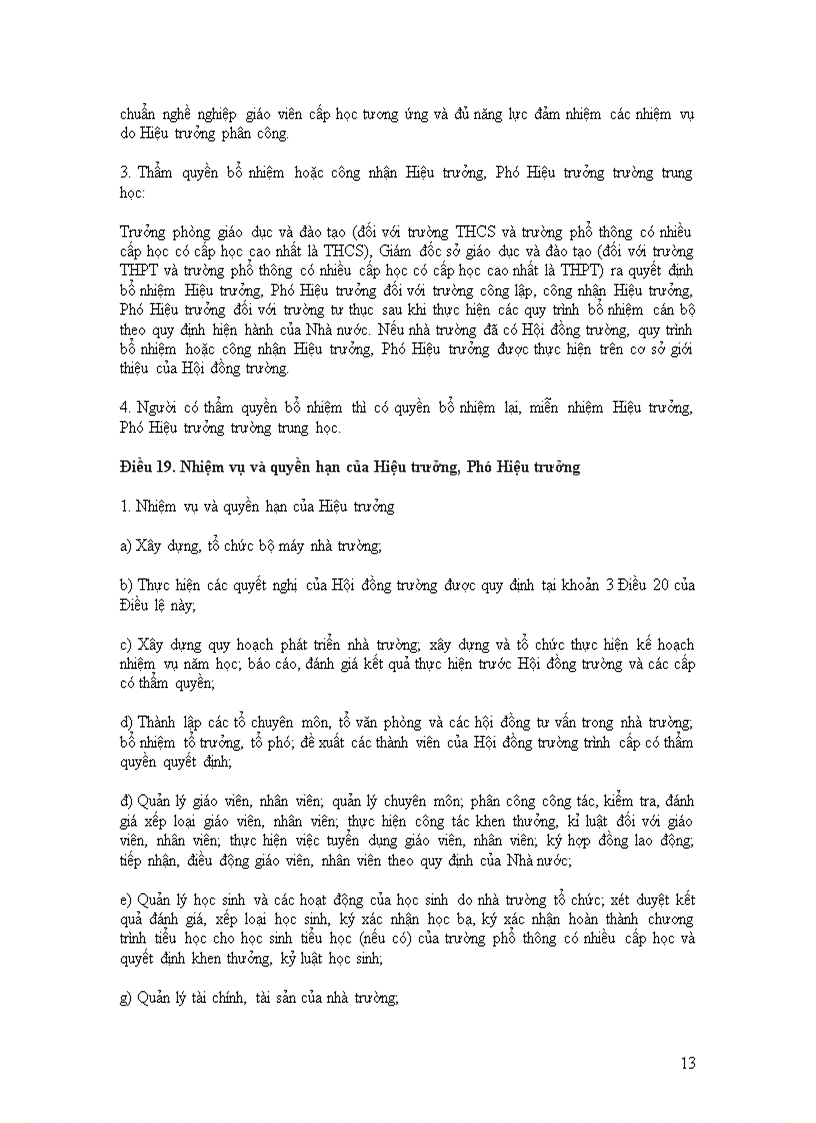 image for page Điều lệ trường THCS từ 15 5 2011