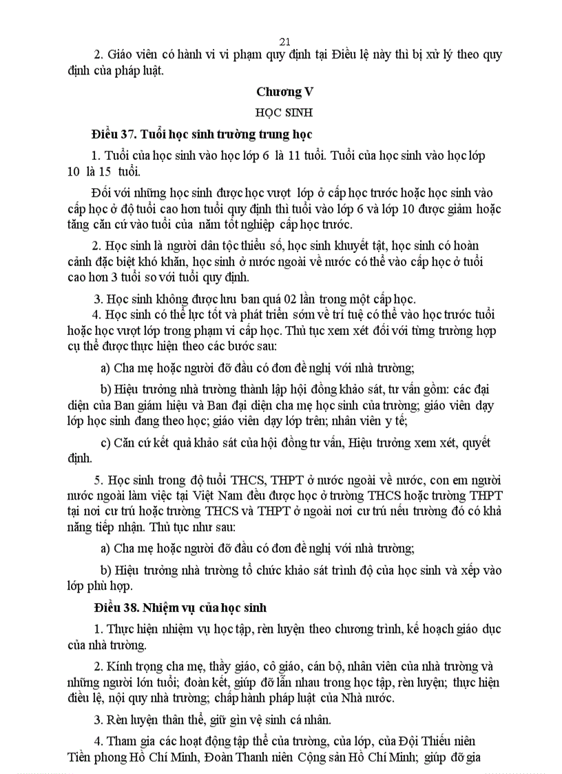 image for page Dieu le truong THCS