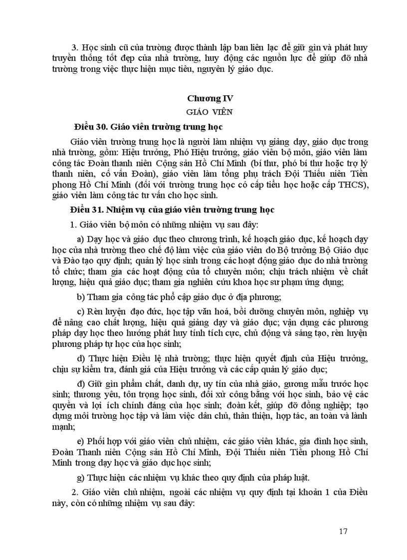 image for page Điều lệ trường THCS THPT 2011 doc