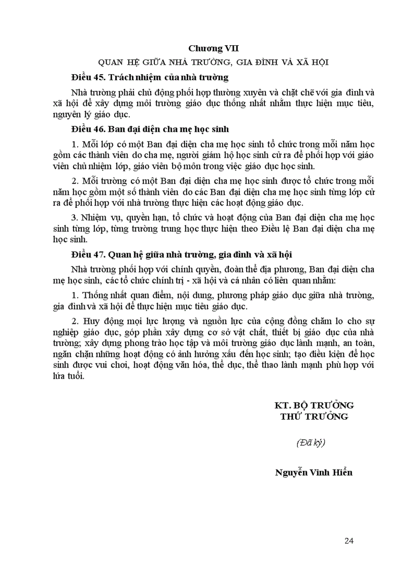 image for page Điều lệ trường THCS THPT 2011 doc