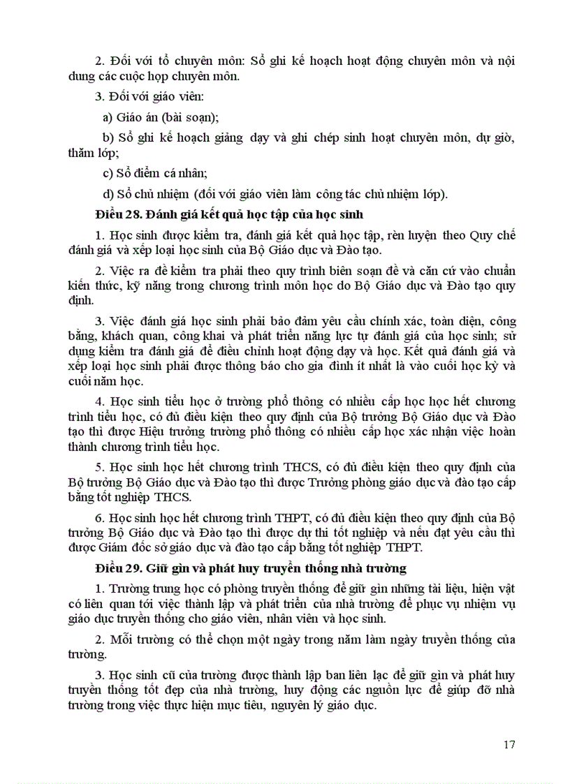 image for page Điều lệ trường THCS TT 12 2011