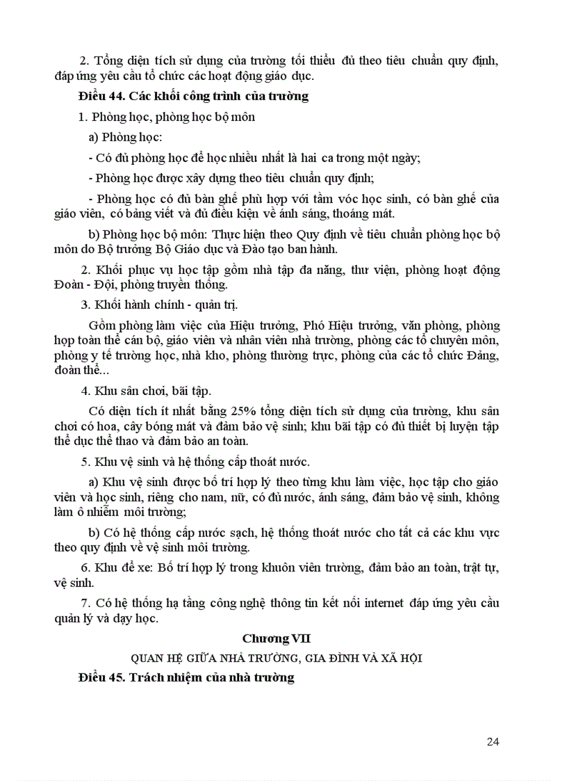 image for page Điều lệ trường THCS TT 12 2011