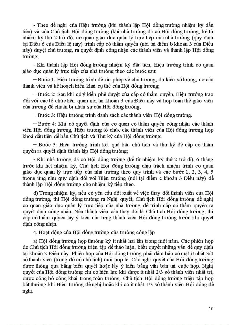 image for page Điều lệ trường THPT