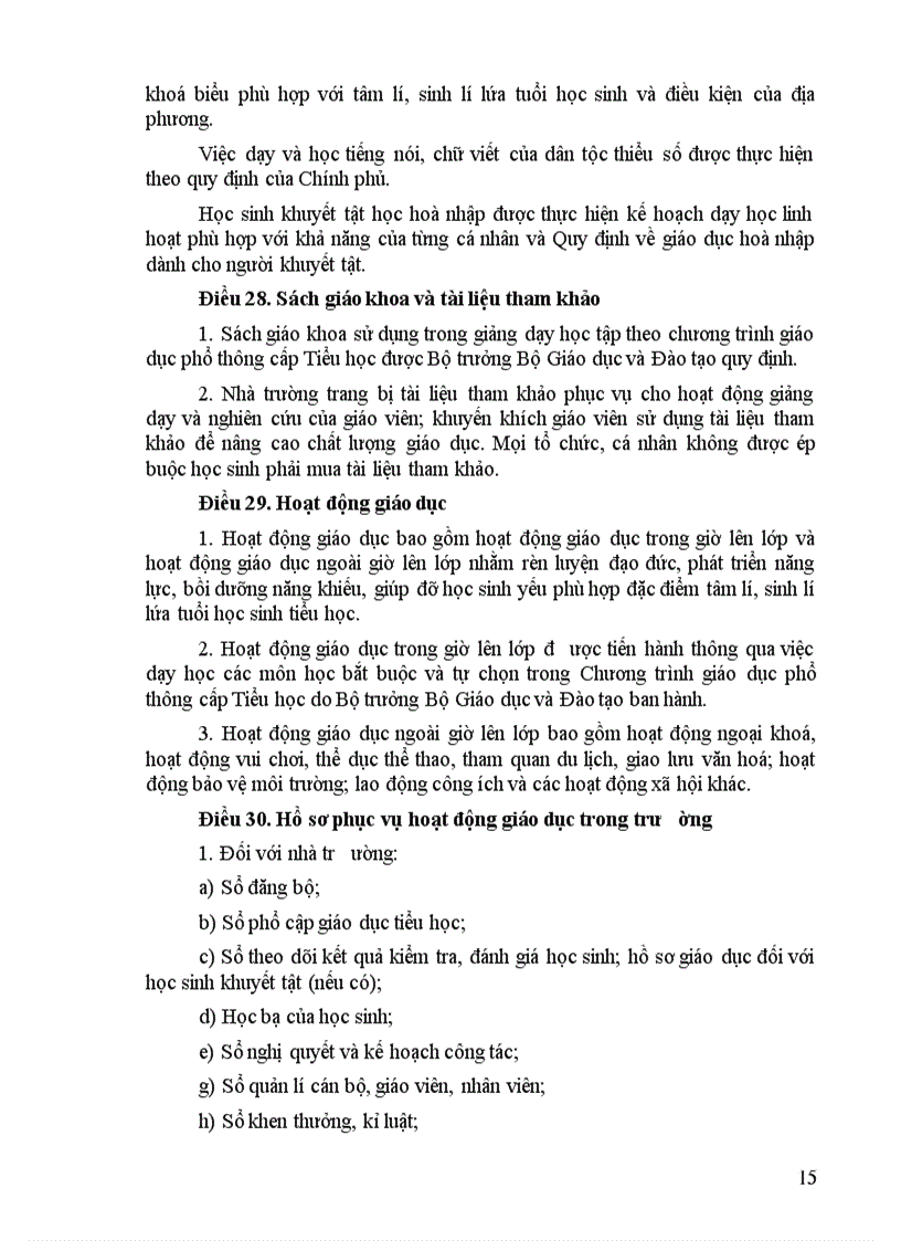 image for page Dieu le truong tieu hoc 2010