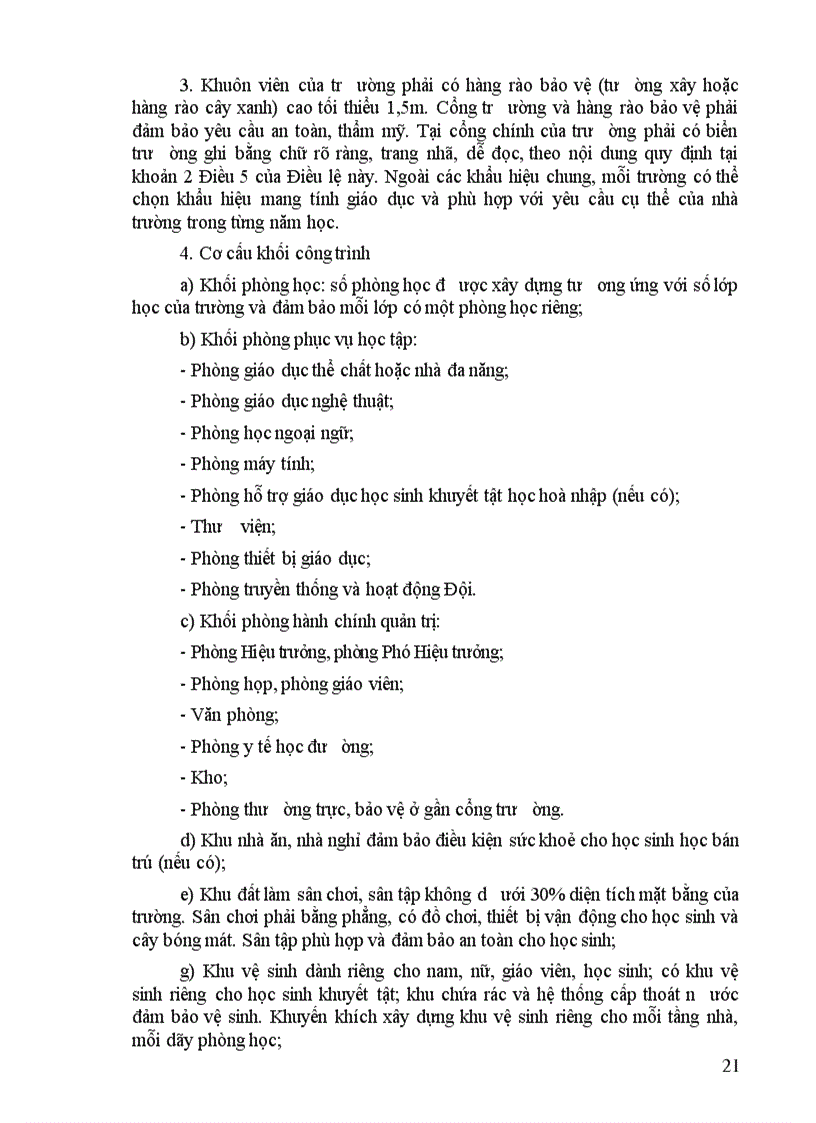 image for page Điều lệ trường Tiểu học Sửa đổi