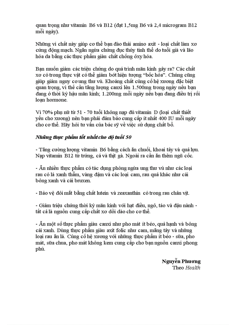 image for page Dinh dưỡng cho độ tuổi 30 40 50