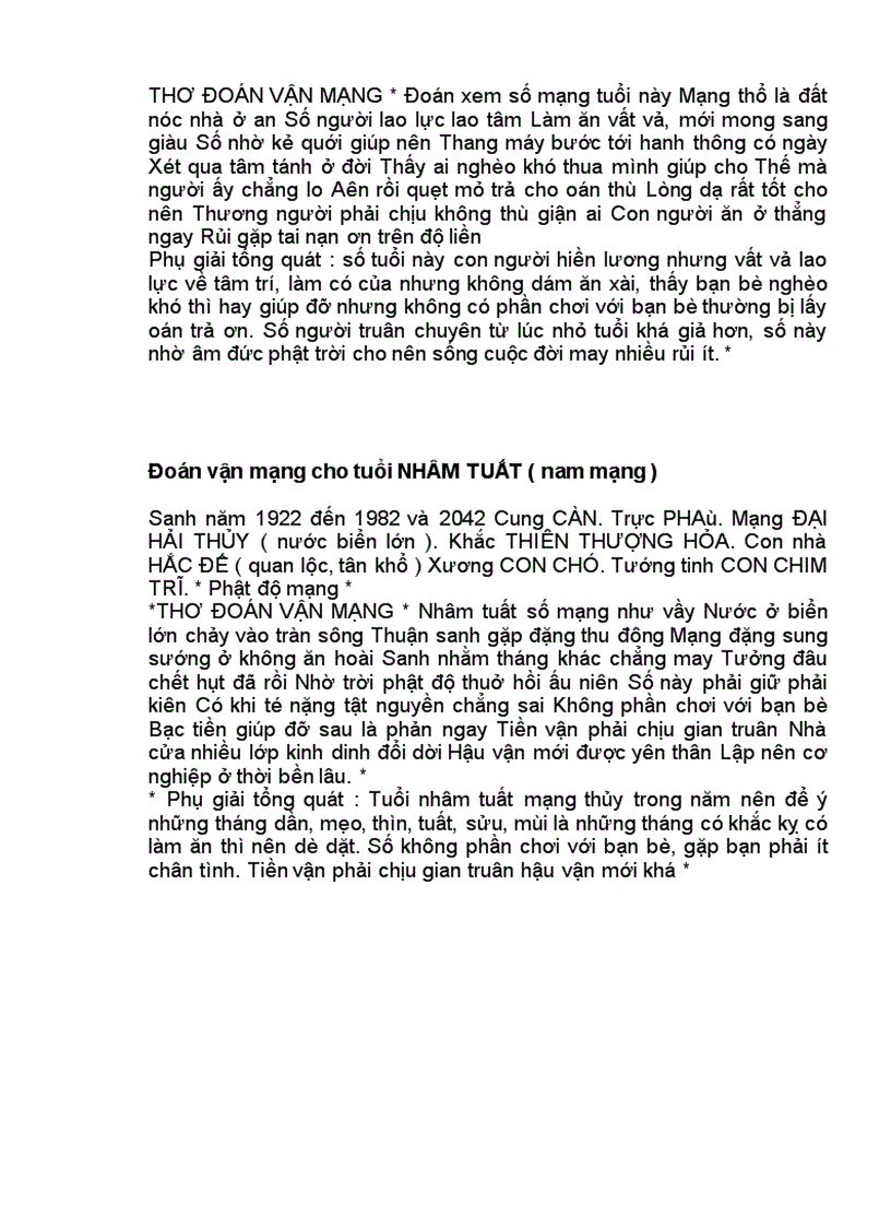 image for page Đoán vận mạng cho tuổi tuất nam mạng