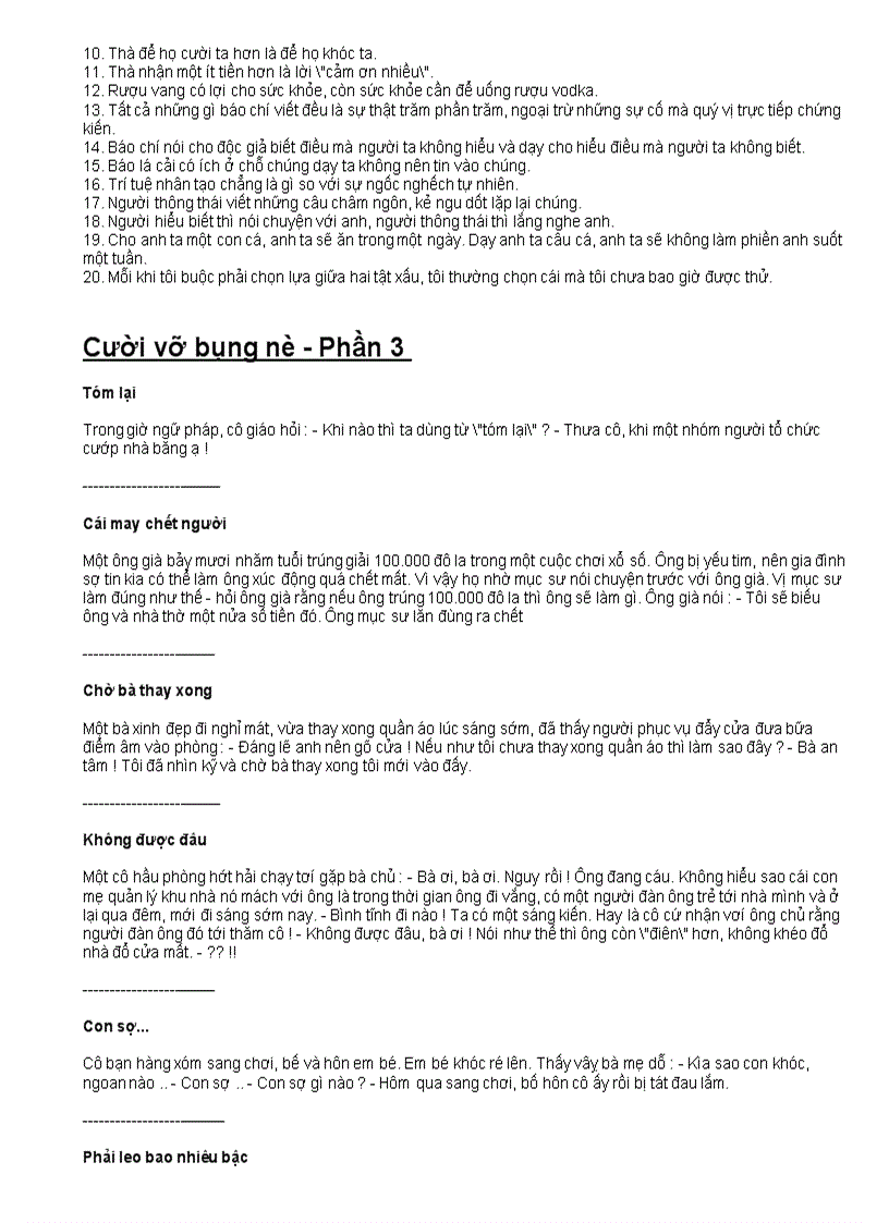 image for page Đọc xong ko cười mới là lạ