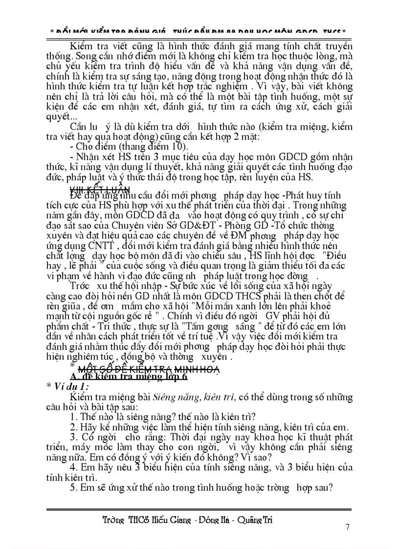 image for page Đổi mới ktđg thúc đẩy đổi mới ppdh môn gdcd thcs