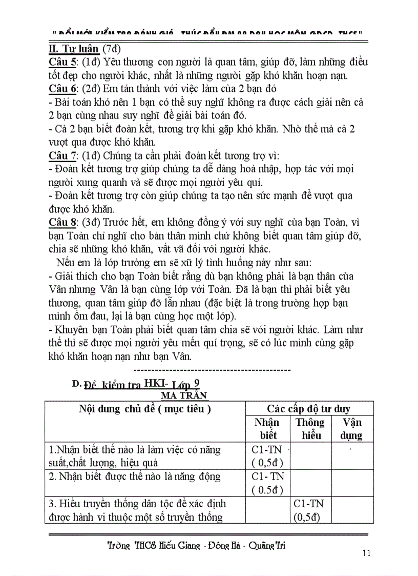 image for page Đổi mới ktđg thúc đẩy đổi mới ppdh môn gdcd thcs