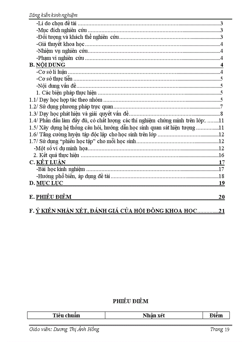 image for page Đổi mới phương pháp dạy học bộ môn vật lí 6