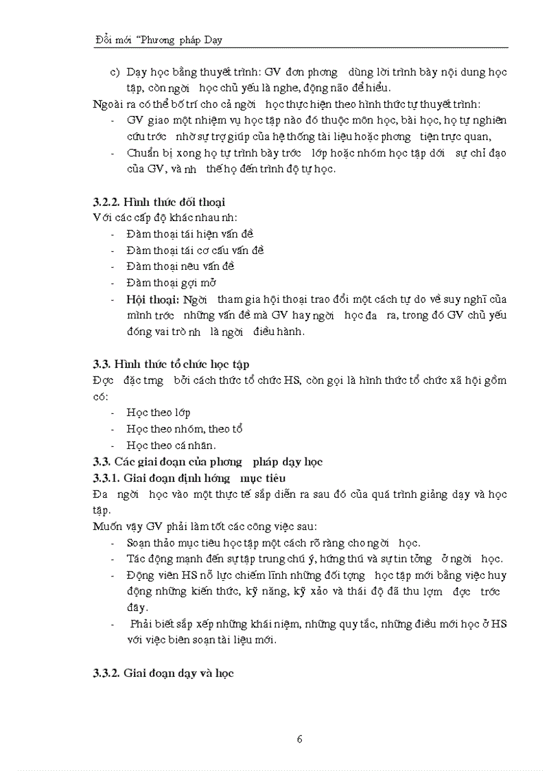 image for page Đổi mới phương pháp Dạy Học