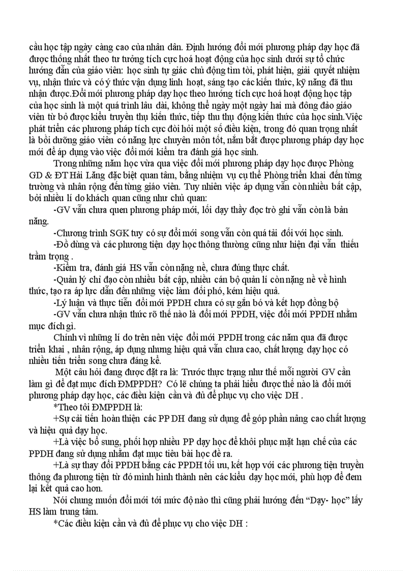 image for page Đổi mới phương pháp dạy hoc Linh