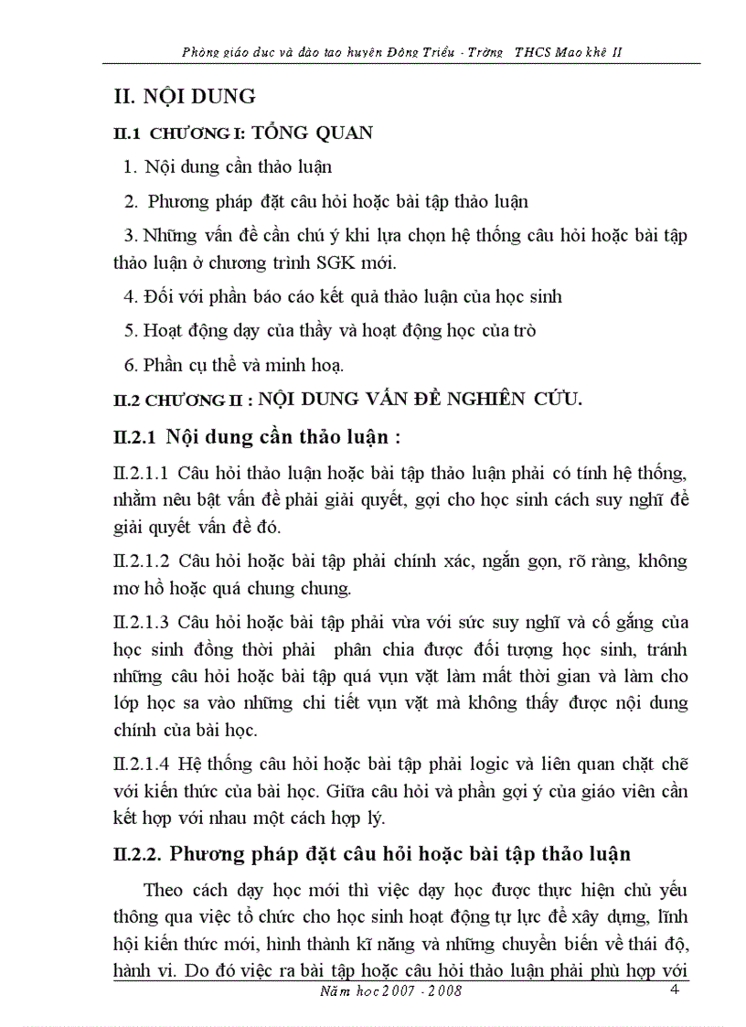 image for page Đổi mới PP dạy học và phát huy tính tích cực chủ động của HS trong dạy học Sinh học bằng PP hoạt động nhóm