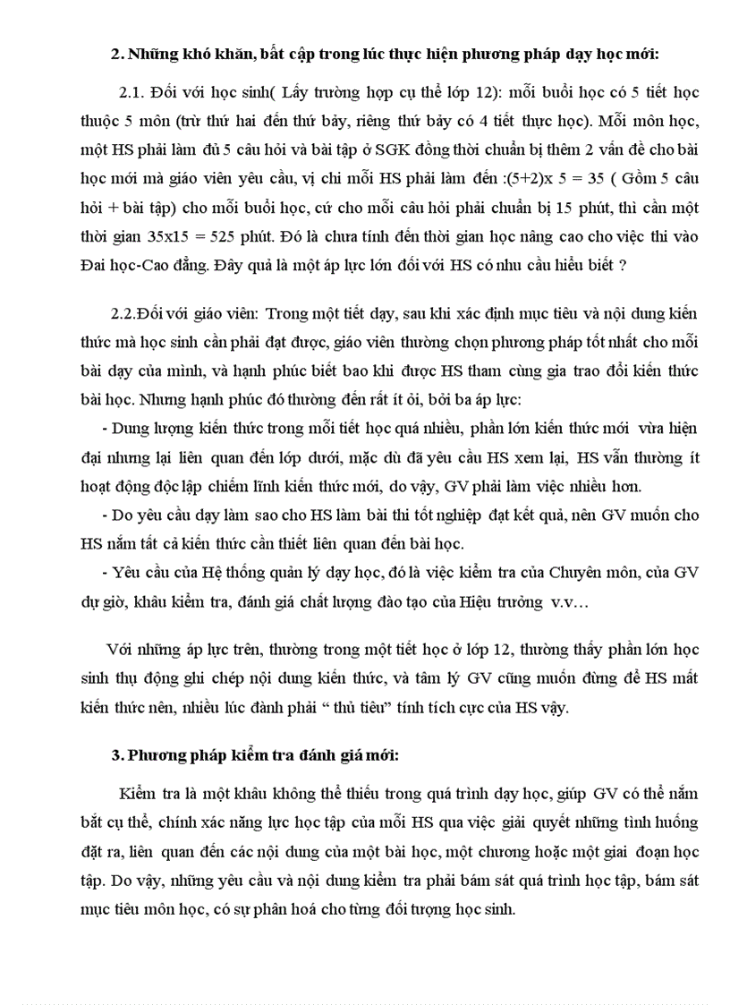 image for page Đổi mới PP kiểm tra đánh giá