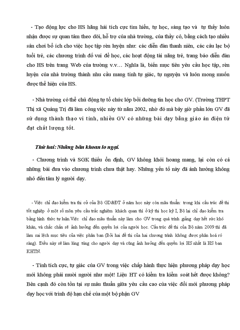 image for page Đổi mới PP kiểm tra đánh giá