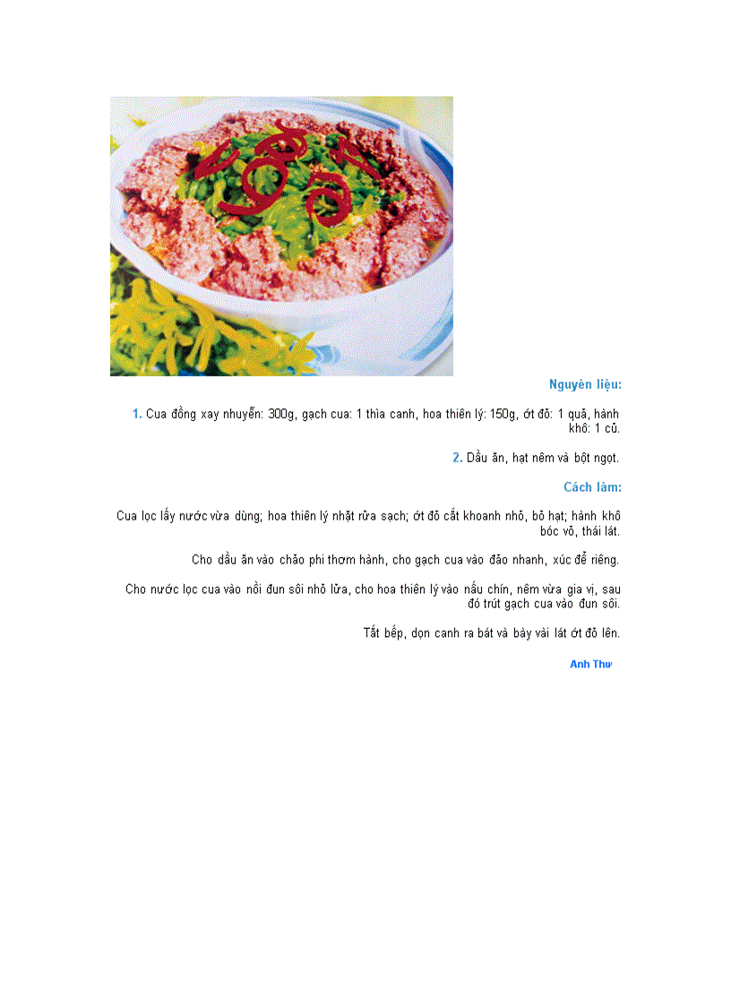 image for page Đổi món cho bữa ăn gia đình