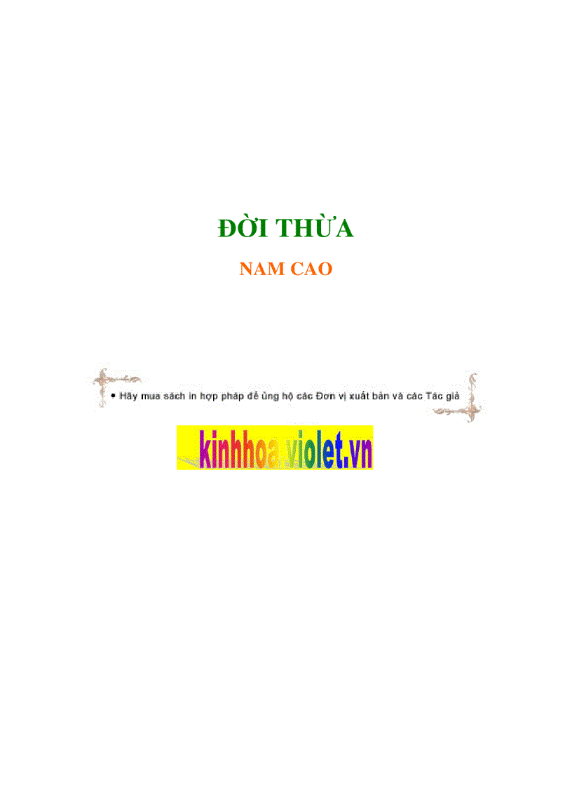 image for page Đời thừa