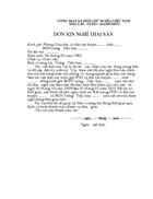 Don xin nghi thai san