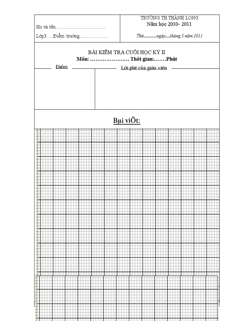 image for page Dòng kẻ ô li dành cho Cấp Tiểu học Cực hót
