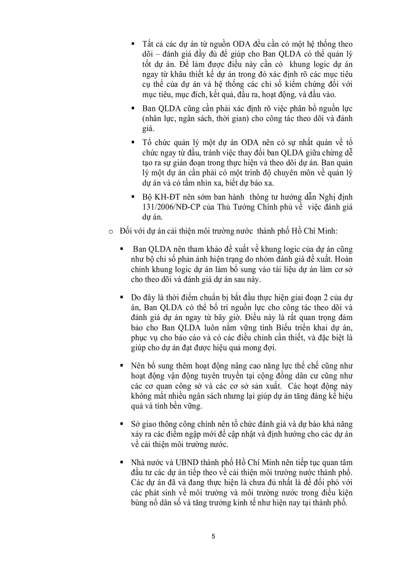 image for page Dự án cải thiện môi trường nước ở TP HCM