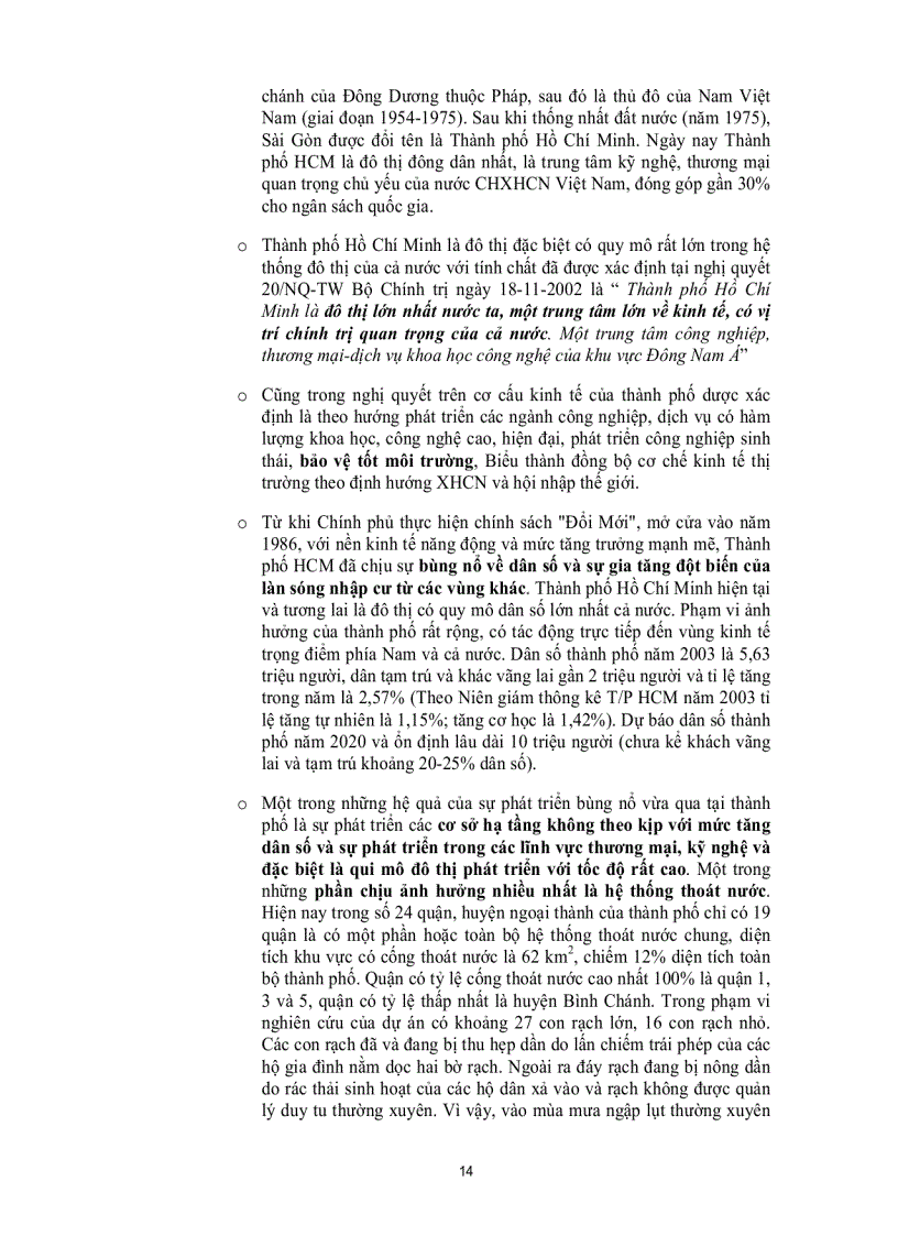 image for page Dự án cải thiện môi trường nước ở TP HCM