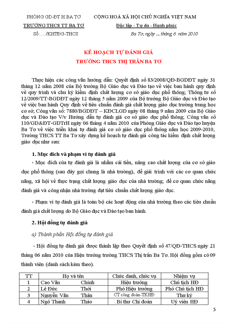 image for page Dự thảo báo cáo KDCLGD
