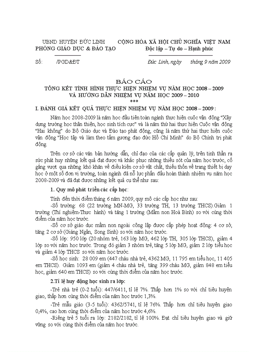 image for page Dự thảo báo cáo tổng kết