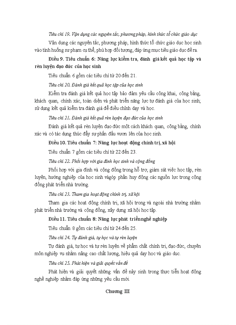 image for page Dự thảo chuẩn GV TH