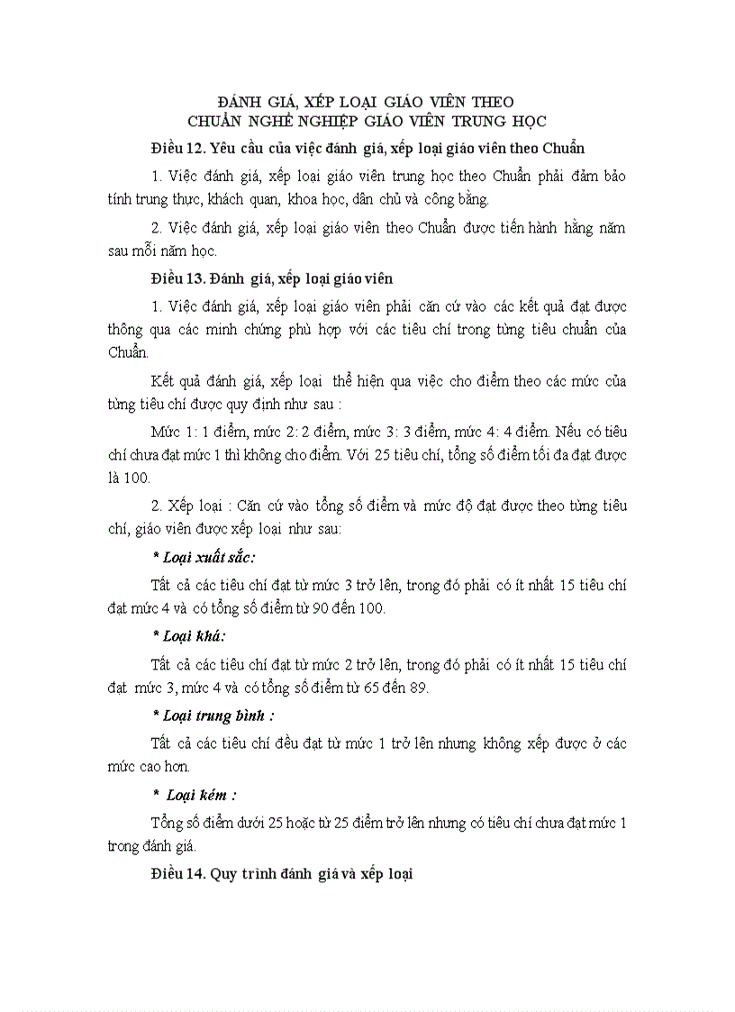 image for page Dự thảo chuẩn GV TH