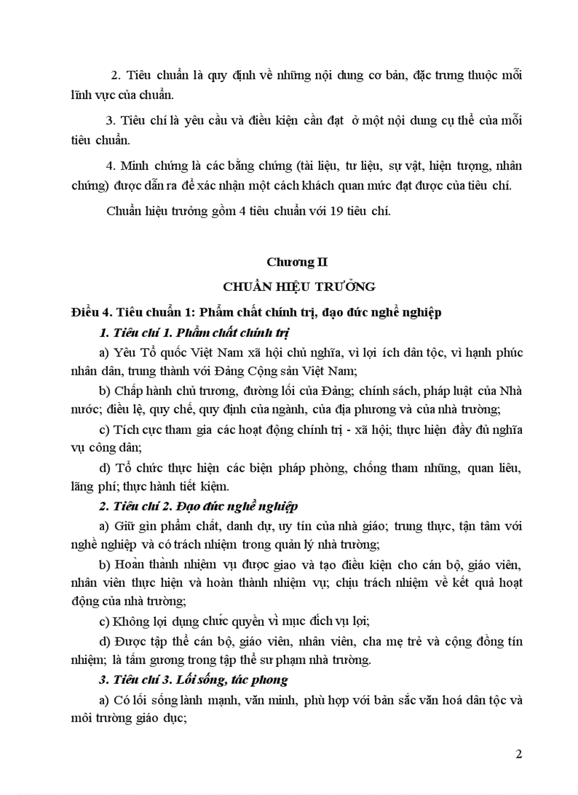 image for page Du thao chuan hieu truong man non