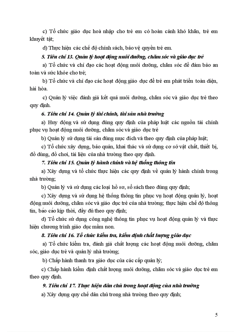 image for page Du thao chuan hieu truong man non