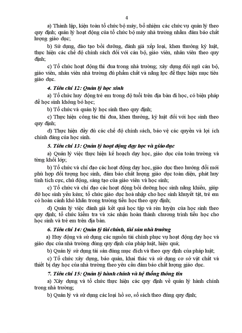 image for page Dự thảo lần 2 ban hành Thông tư quy định Chuẩn hiệu trưởng trường tiểu học