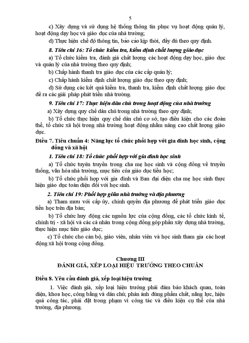 image for page Dự thảo lần 2 ban hành Thông tư quy định Chuẩn hiệu trưởng trường tiểu học