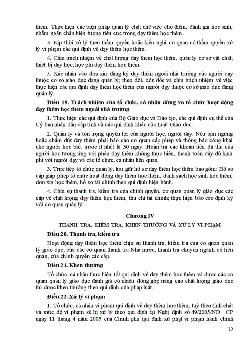 image for page Dự thảo thông tư ban hành về quy định dạy thêm học thêm của Bộ Giáo Dục và Đào tạo