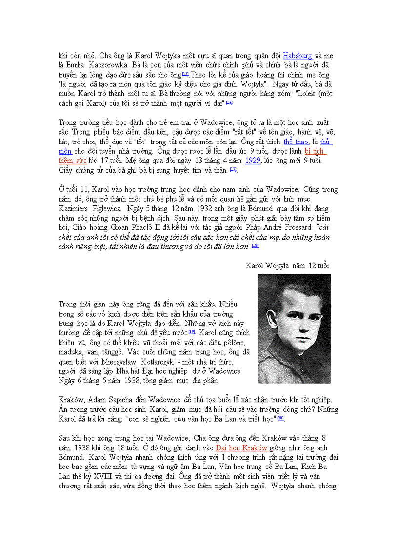 image for page Đức Giáo hoàng Gioan Phaolô II