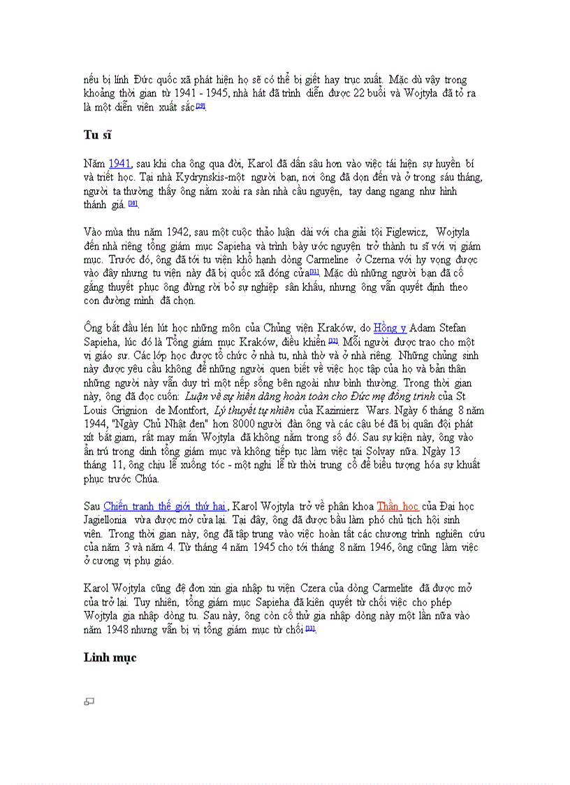 image for page Đức Giáo hoàng Gioan Phaolô II