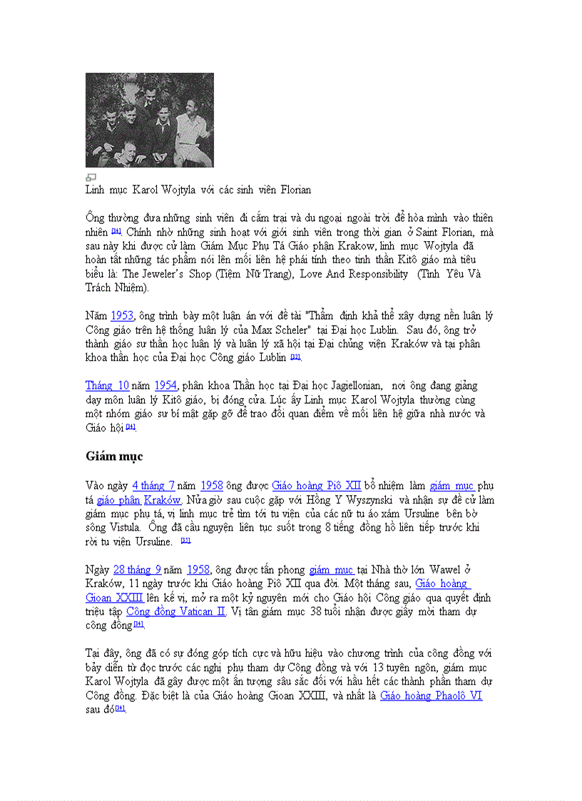 image for page Đức Giáo hoàng Gioan Phaolô II