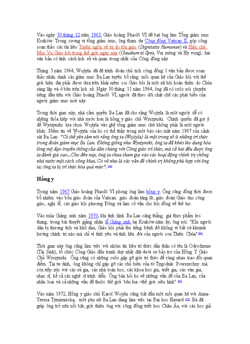 image for page Đức Giáo hoàng Gioan Phaolô II