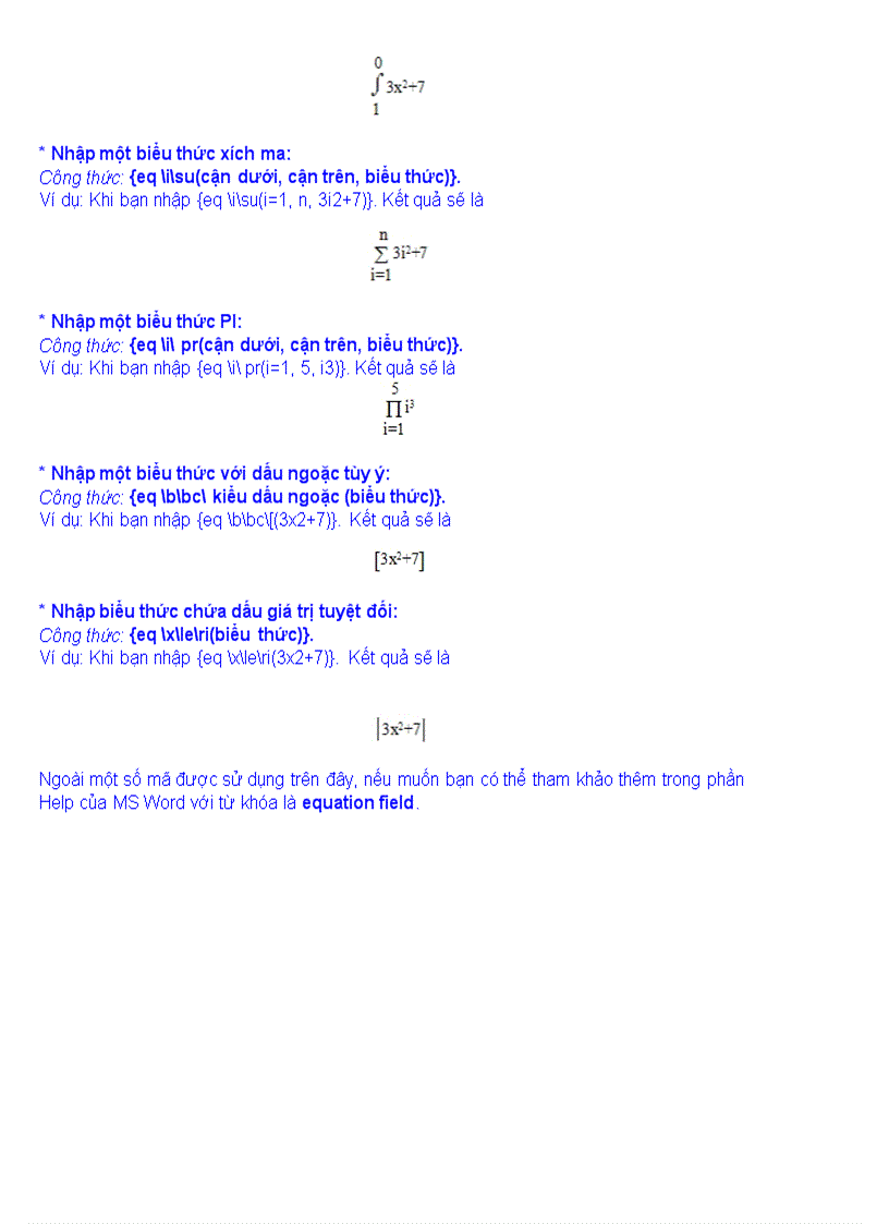 image for page Dùng bàn phím để chèn công thức toán trong Word