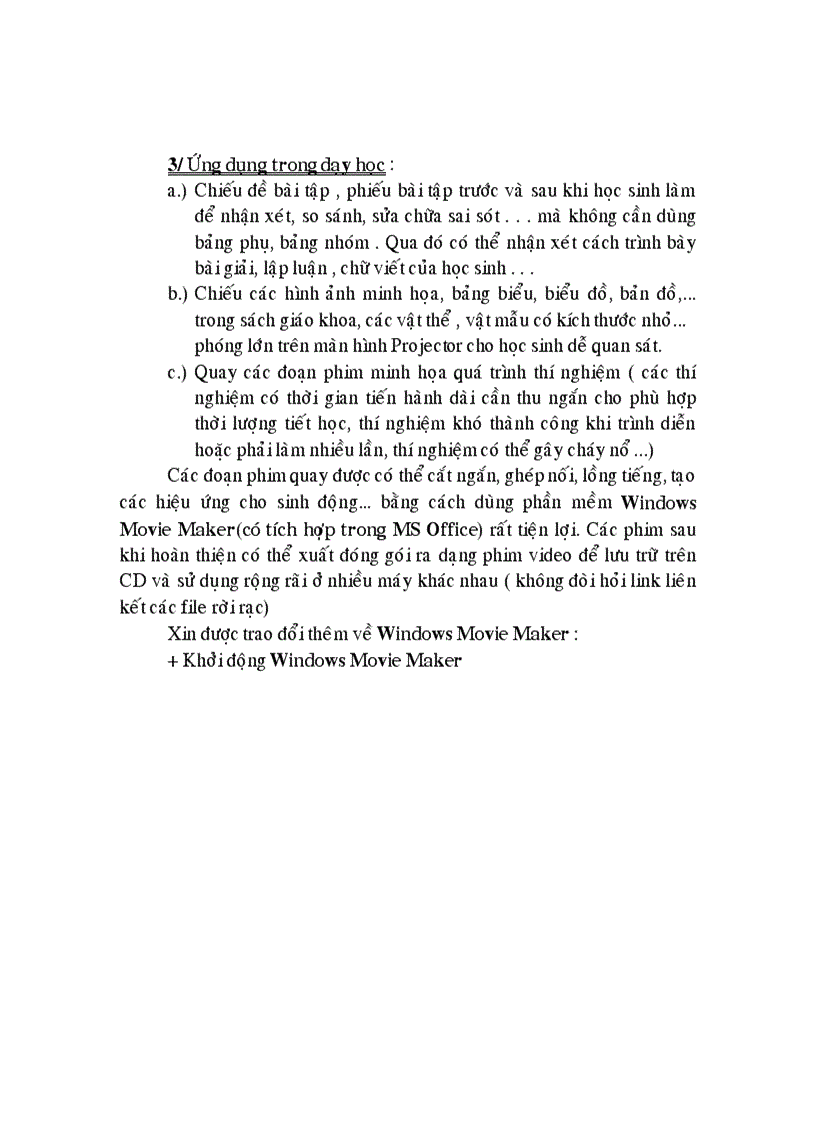 image for page Dùng Webcam thay máy chiếu đa vật thể