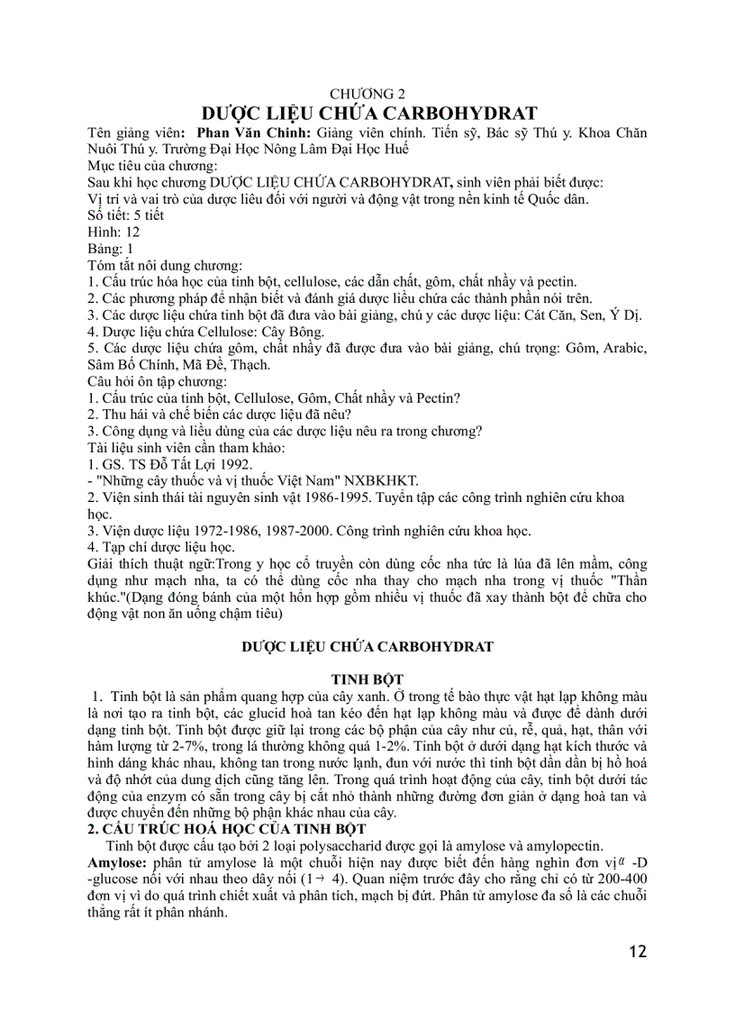 image for page Dược liệu thú y